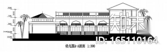 某幼儿园设计方案cad施工图下载【ID:165110164】