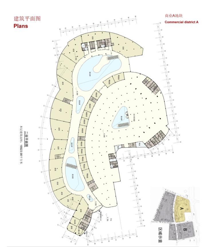 [山东]高层多业态现代风格城市综合体建筑设计方案文本cad施工图下载【ID:167512125】