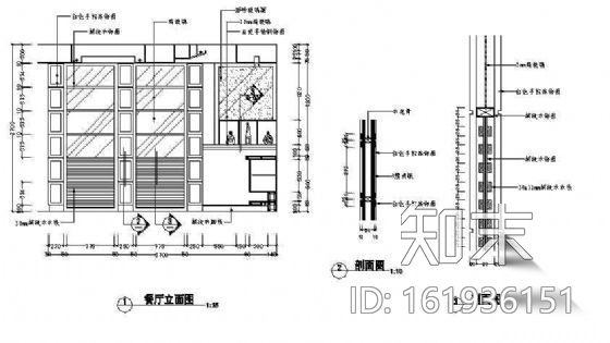小三居的室内设计cad施工图下载【ID:161936151】