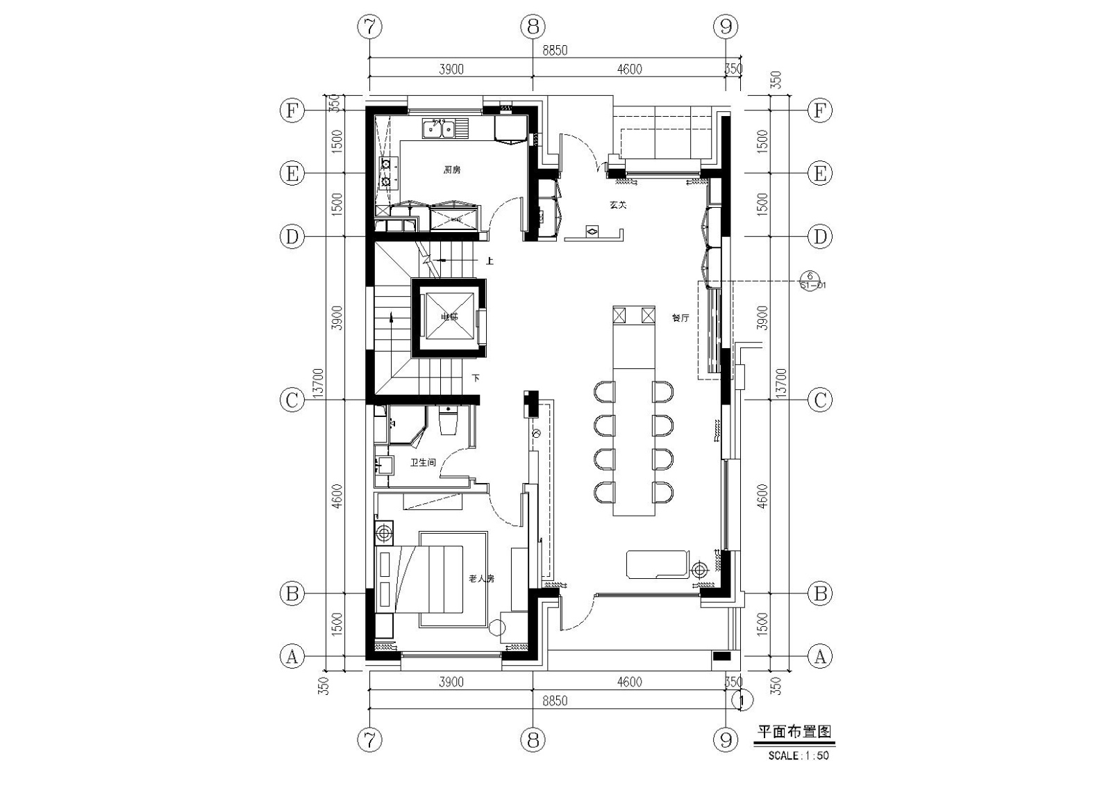 [北京]-亿城燕西华府四层联排别墅施工图施工图下载【ID:160103172】