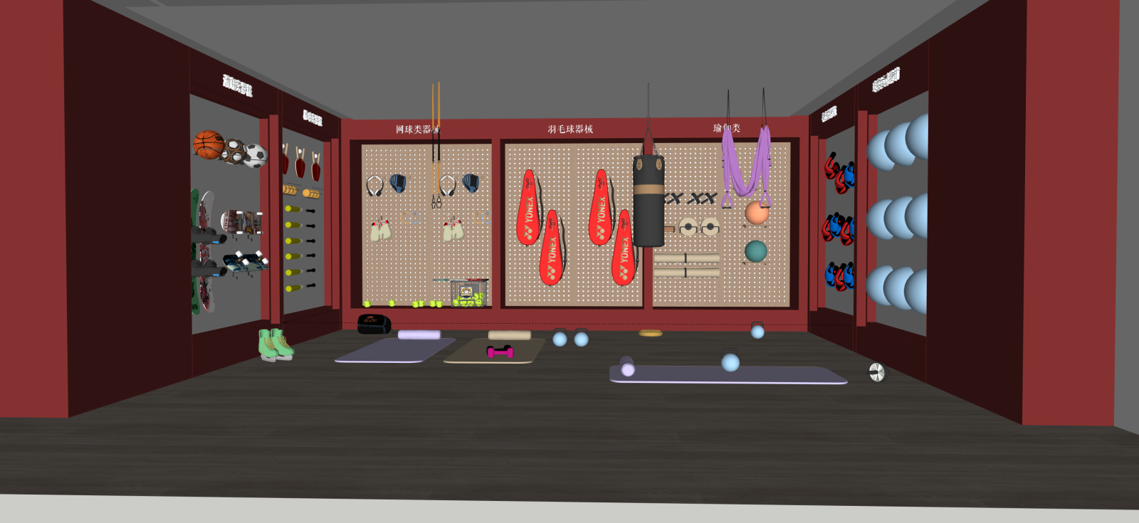 其他产品展厅SU模型下载【ID:1222284940】