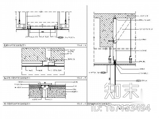 [山东]现代超市室内施工图cad施工图下载【ID:167133494】