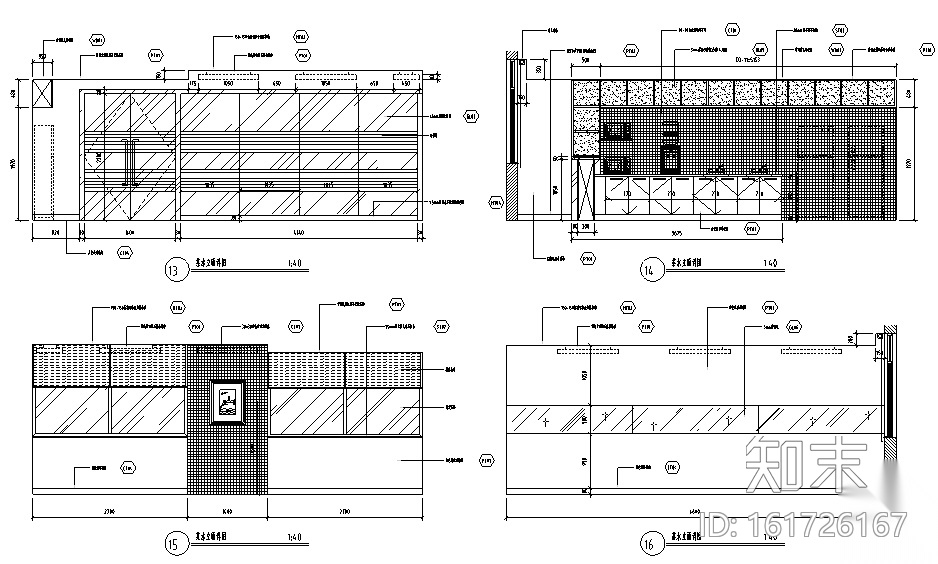 现代简约办公空间设计全套施工图效果图(某知名装饰公司...cad施工图下载【ID:161726167】