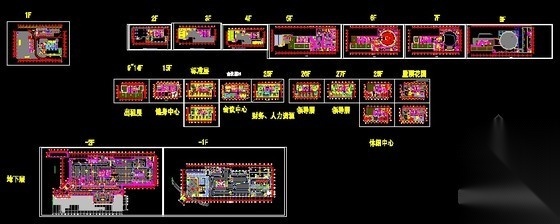 某28层甲级写字楼平面功能布置设计图施工图下载【ID:160723104】