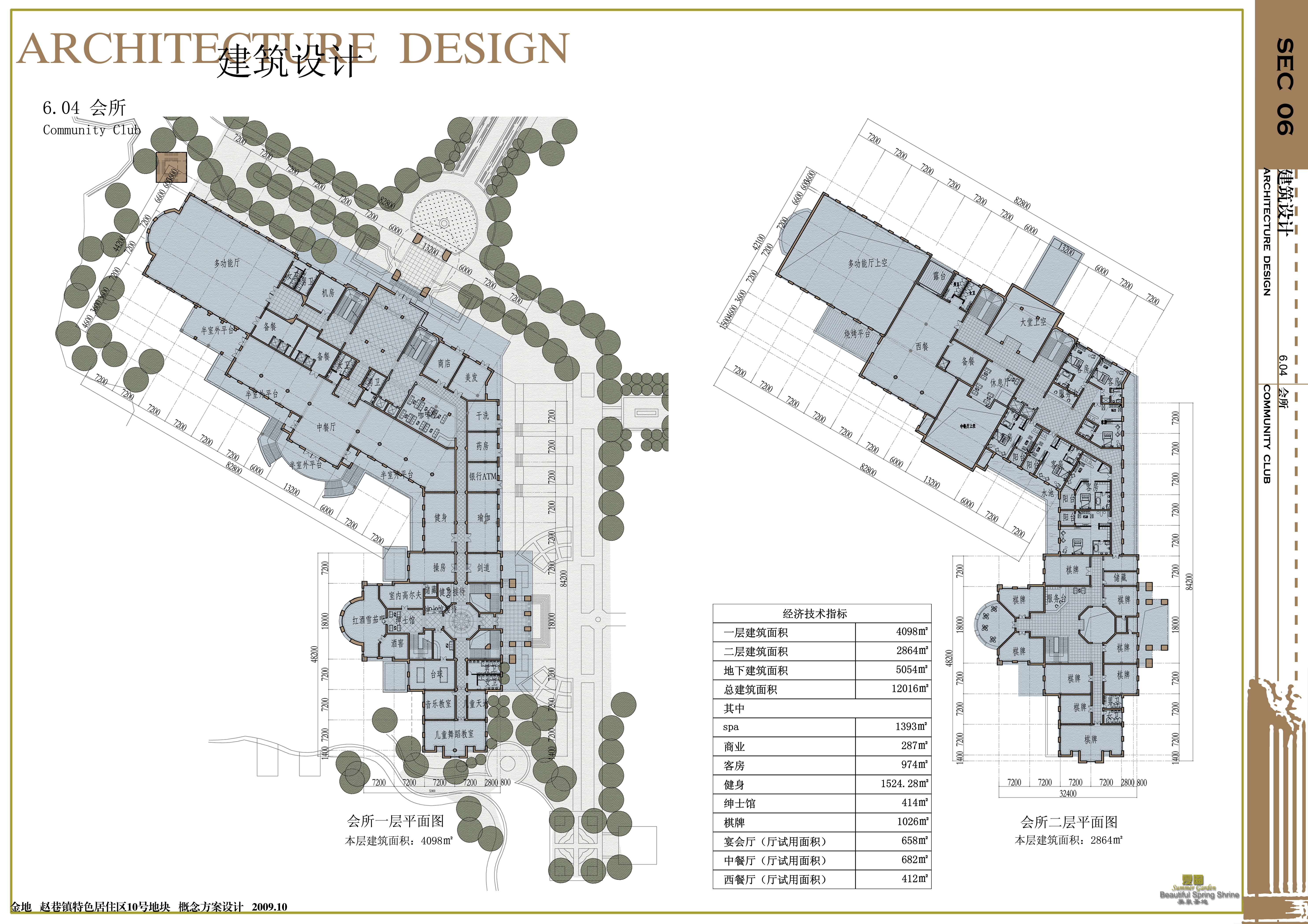 [上海]金地赵巷地中海别墅区建筑规划方案文本cad施工图下载【ID:165604110】