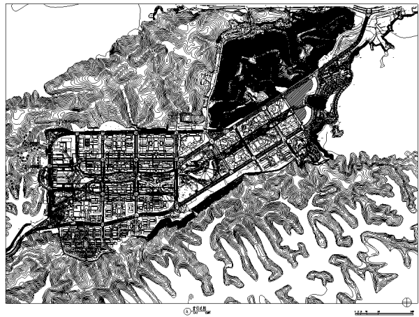 [浙江]城市中心主干道生态道路景观带改造设计全套施工图cad施工图下载【ID:160911113】