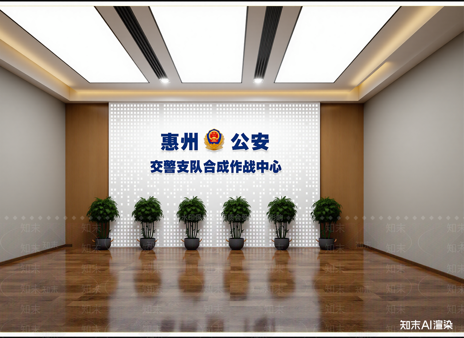 现代指挥中心3D模型下载【ID:1214297296】