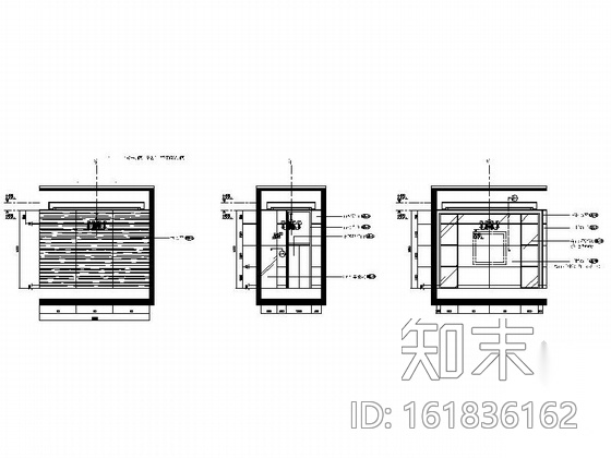 [浙江]高档地下室休闲会所室内装饰设计CAD施工图cad施工图下载【ID:161836162】