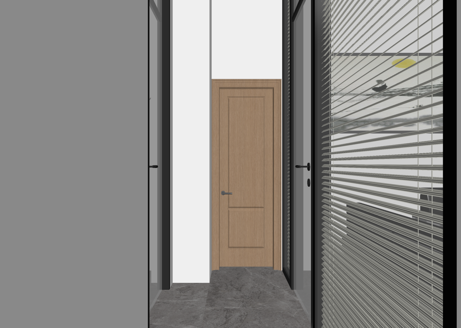 现代玄关3D模型下载【ID:1215090410】