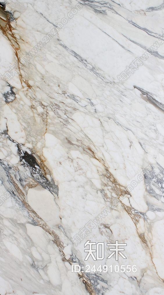 白色黑金根纹理大理石材背景墙石材贴图下载【ID:244910556】