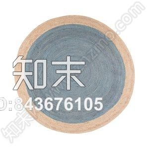 圆形日式麻绳草席编织物高清贴图下载【ID:843676105】