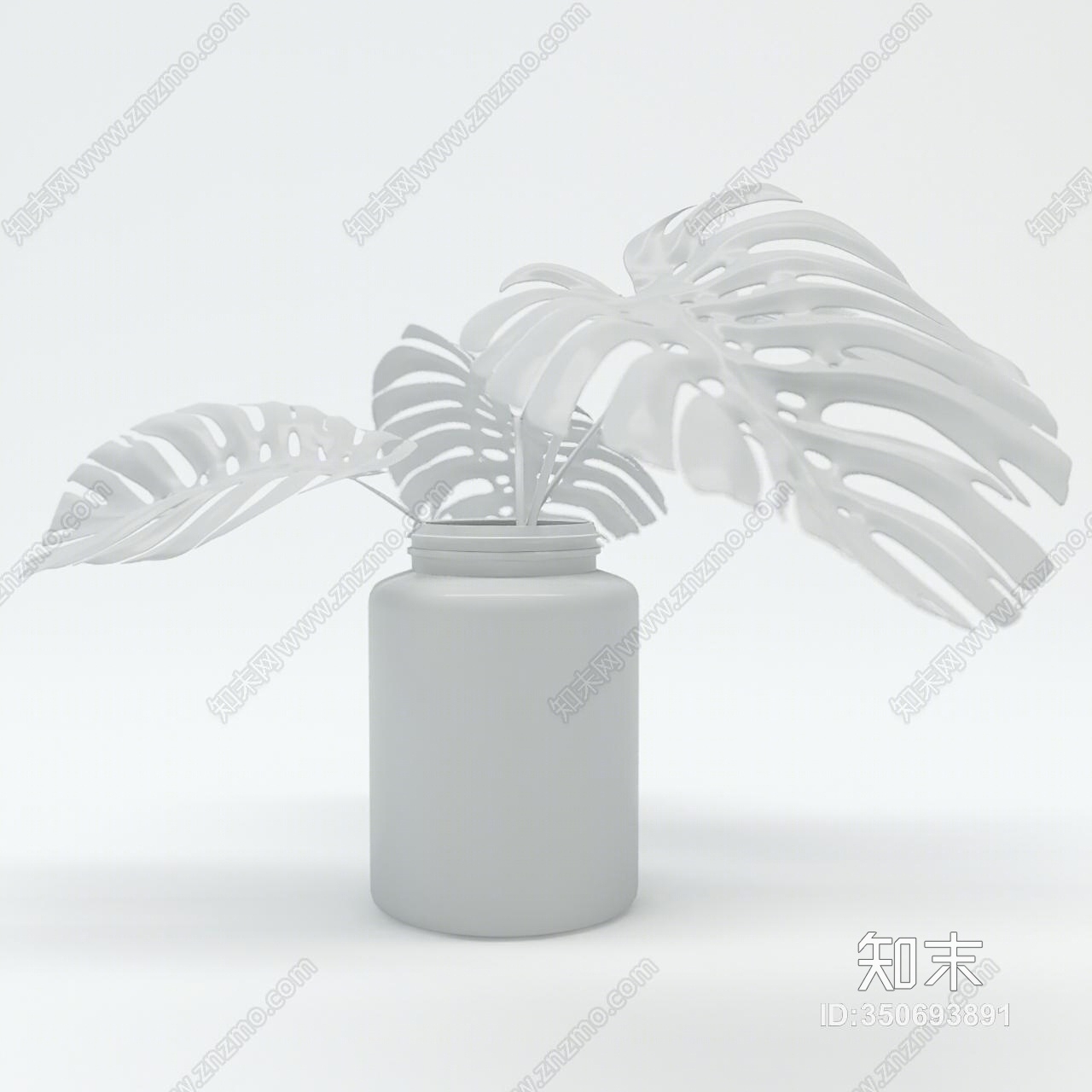 现代水生植物3D模型下载【ID:350693891】