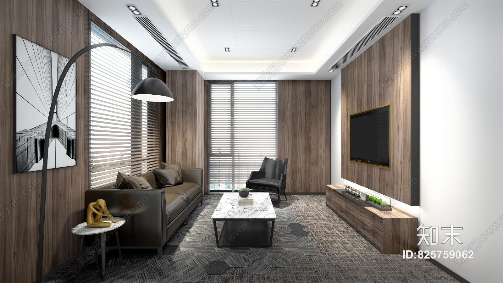 VIP接待室3D模型下载【ID:825759062】