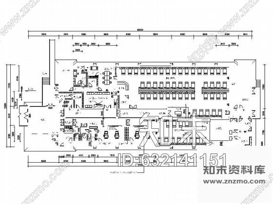 施工图东莞某人民医院6号住院楼室内装修图cad施工图下载【ID:632141151】