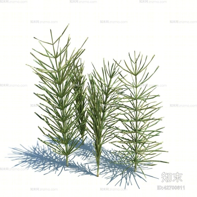 绿色草3D模型下载【ID:42700611】