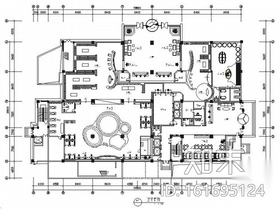 [江苏]旗舰型现代商务宾馆室内装修施工图（含效果）施工图下载【ID:161695124】