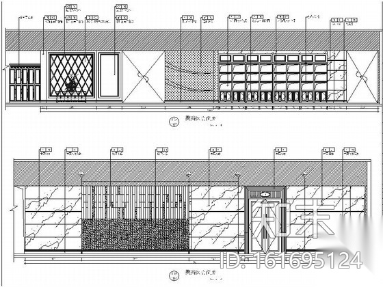 [江苏]旗舰型现代商务宾馆室内装修施工图（含效果）cad施工图下载【ID:161695124】