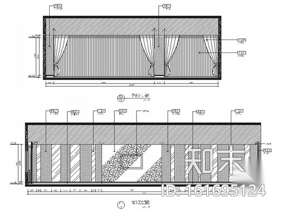 [江苏]旗舰型现代商务宾馆室内装修施工图（含效果）cad施工图下载【ID:161695124】