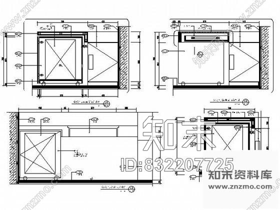 图块/节点酒店套房写字台详图cad施工图下载【ID:832207725】