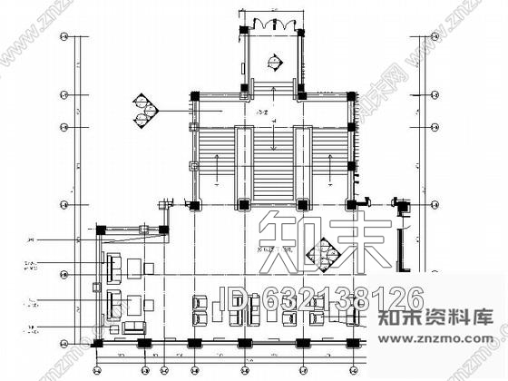 施工图北京现代剧院多功能厅及楼梯间装修图含效果施工图下载【ID:632138126】