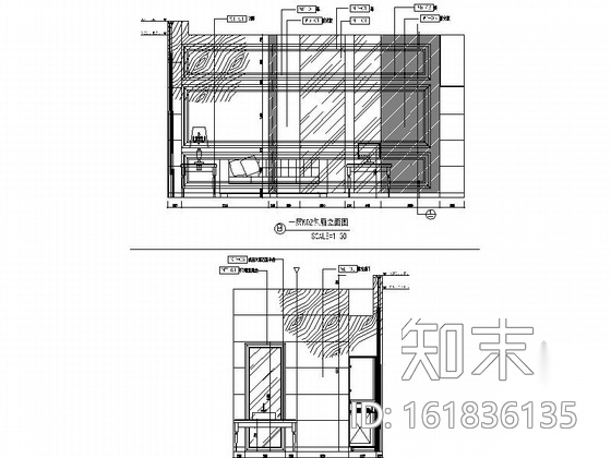 [浙江]高端娱乐会所14套包厢装修施工图（含实景）cad施工图下载【ID:161836135】