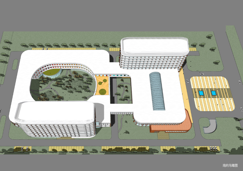 [山东]邹平妇幼保健医院建筑设计方案文本cad施工图下载【ID:151580133】