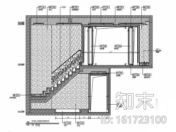 [安徽]奢华古典三层别墅样板间装修图（含实景）cad施工图下载【ID:161723100】