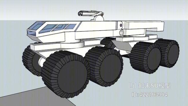 粗略物理使月球着陆器（请率！谢谢！）SU模型下载【ID:422103904】