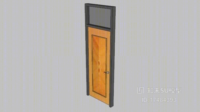单开门SU模型下载【ID:218043342】