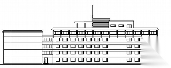 [岱山县]某四层宾馆建筑施工图cad施工图下载【ID:151531149】