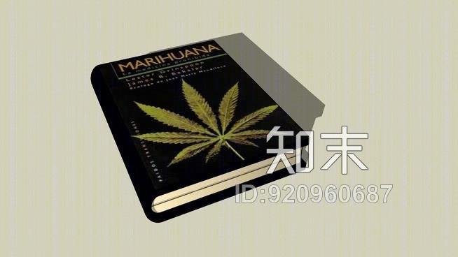图书大麻SU模型下载【ID:920960687】