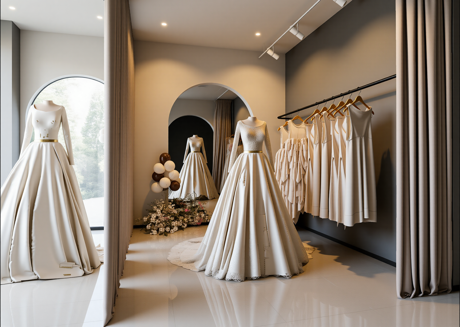 工业服装展厅3D模型下载【ID:1215113906】