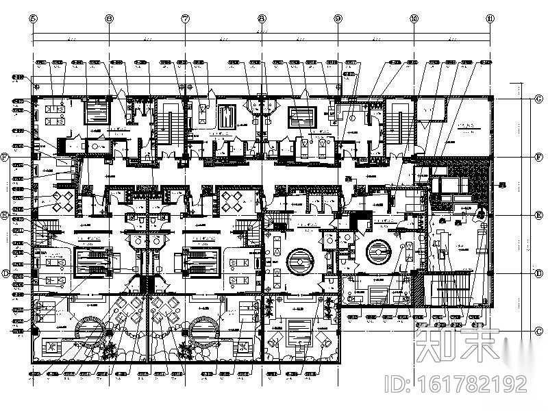 [成都]某日式SPA馆室内装修图施工图下载【ID:161782192】