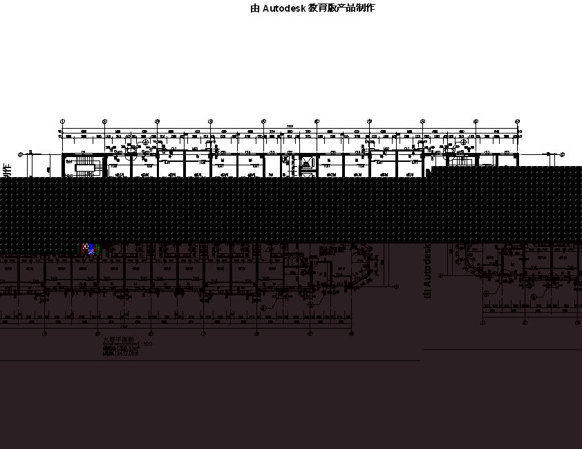 [宁夏]高层框架剪力墙结构老年公寓及配楼建筑施工图cad施工图下载【ID:165923180】