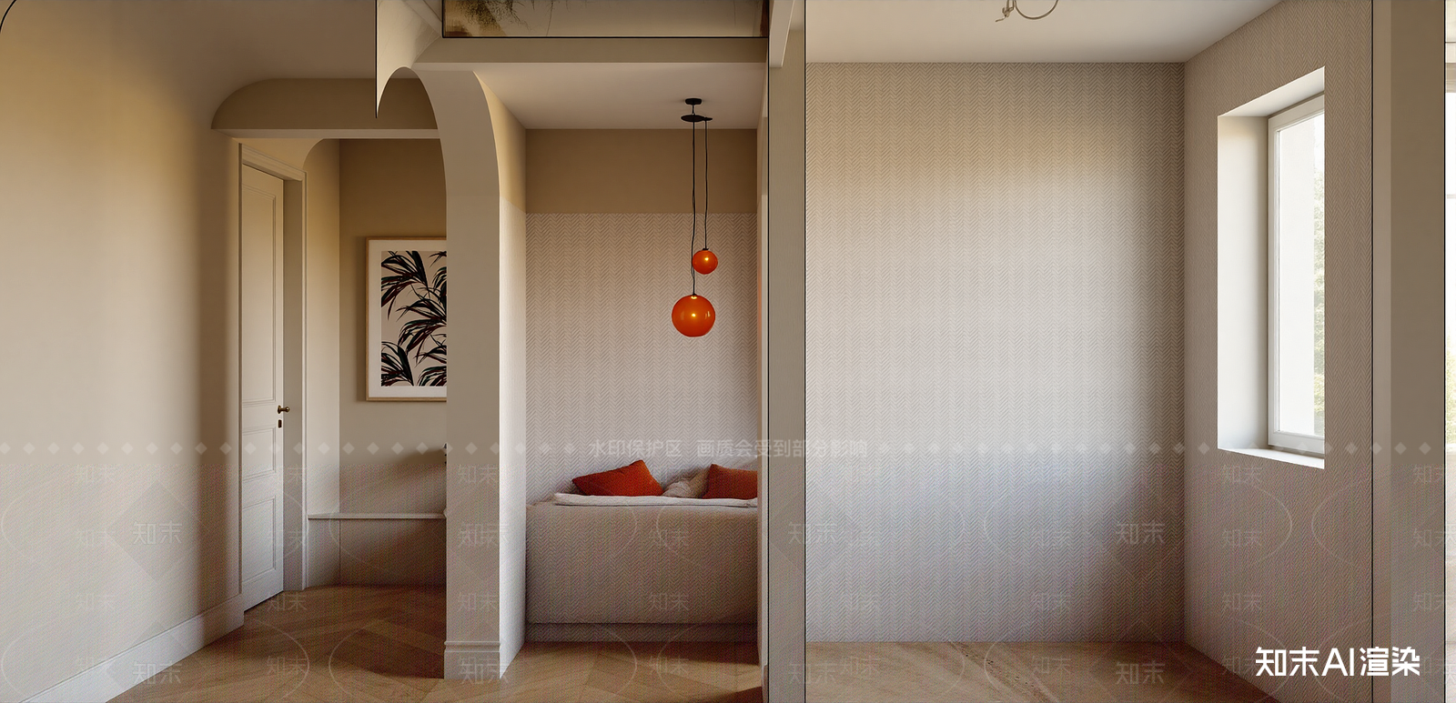 法式家居卧室SU模型下载【ID:1215983380】