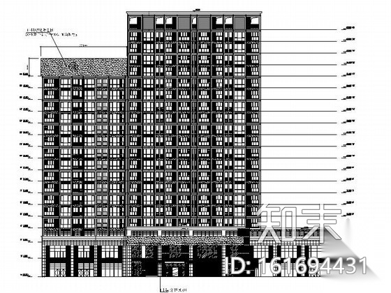 [青岛]某工商银行办公楼室内装修图施工图下载【ID:161694431】