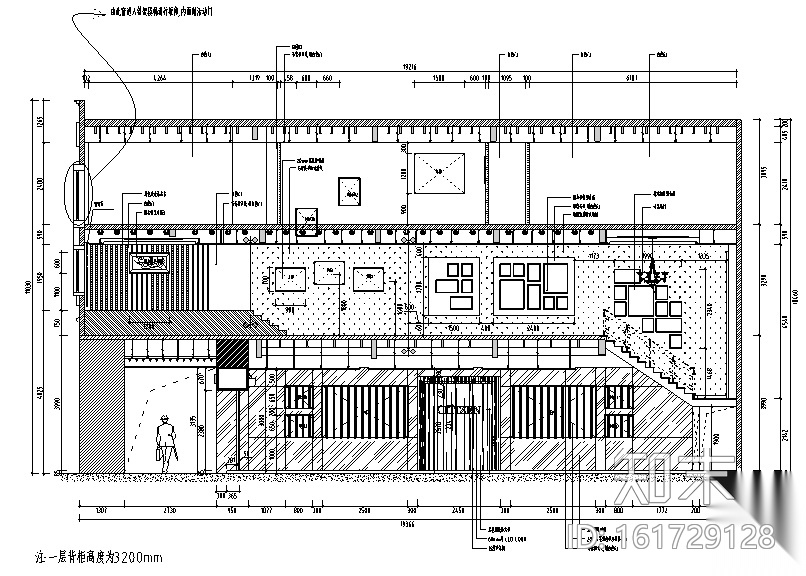 [广东]知名手表旗舰店室内设计施工图（附效果图）cad施工图下载【ID:161729128】