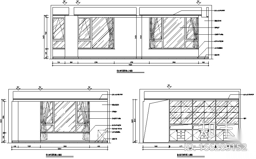 [江西]科技公司办公大楼设计施工图（附效果图）cad施工图下载【ID:166289152】