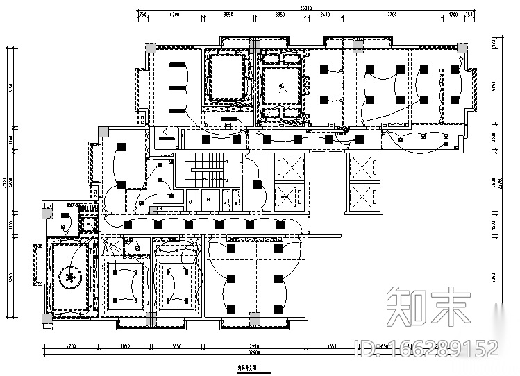 [江西]科技公司办公大楼设计施工图（附效果图）cad施工图下载【ID:166289152】