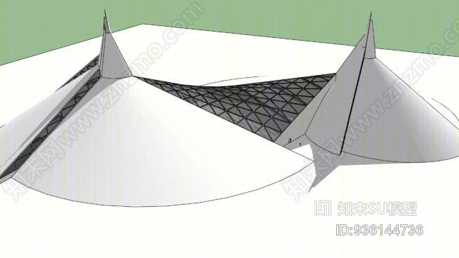 博物馆（WIP）SU模型下载【ID:936144736】