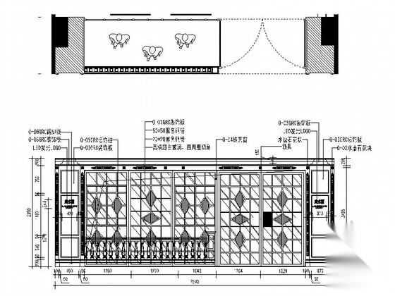 [浙江]现代风格服装店装修CAD施工图（含效果图）cad施工图下载【ID:160705160】