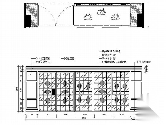 [浙江]现代风格服装店装修CAD施工图（含效果图）cad施工图下载【ID:160705160】