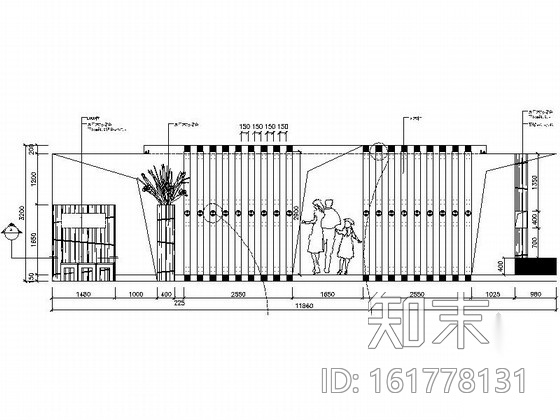 [江苏]现代风格韩国料理店装修施工图cad施工图下载【ID:161778131】