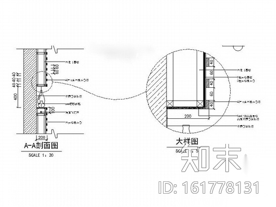 [江苏]现代风格韩国料理店装修施工图cad施工图下载【ID:161778131】