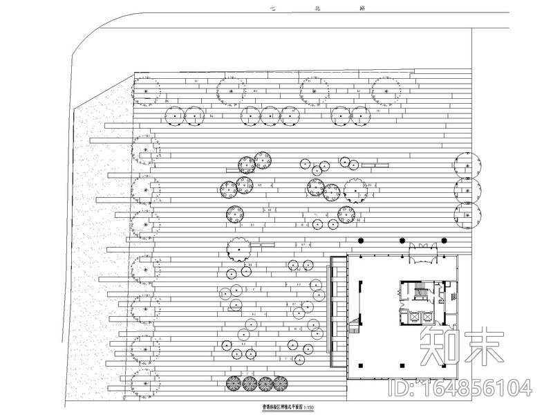 [北京]商务科技园区景观施工图附实景图（独家知名女设...施工图下载【ID:164856104】