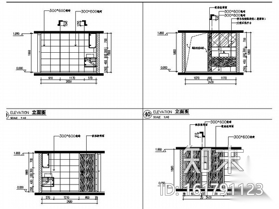 [原创]福州绿色清新主题办公空间施工图（含效果图）cad施工图下载【ID:161791123】