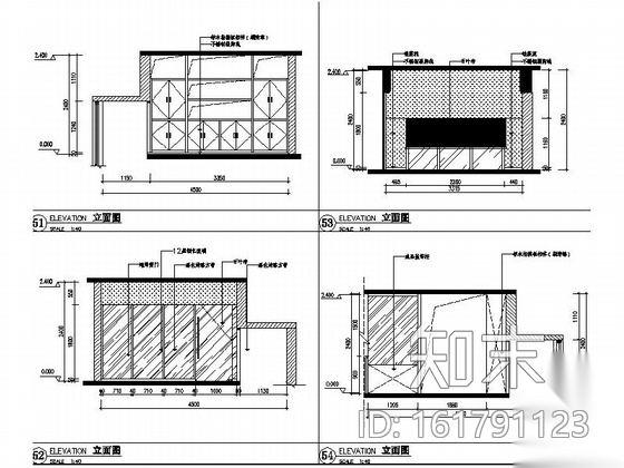 [原创]福州绿色清新主题办公空间施工图（含效果图）cad施工图下载【ID:161791123】