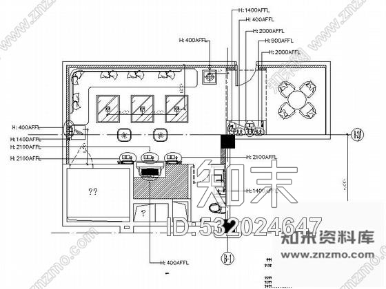 施工图广东五星级酒店简约现代KTV包间装修施工图cad施工图下载【ID:532024647】