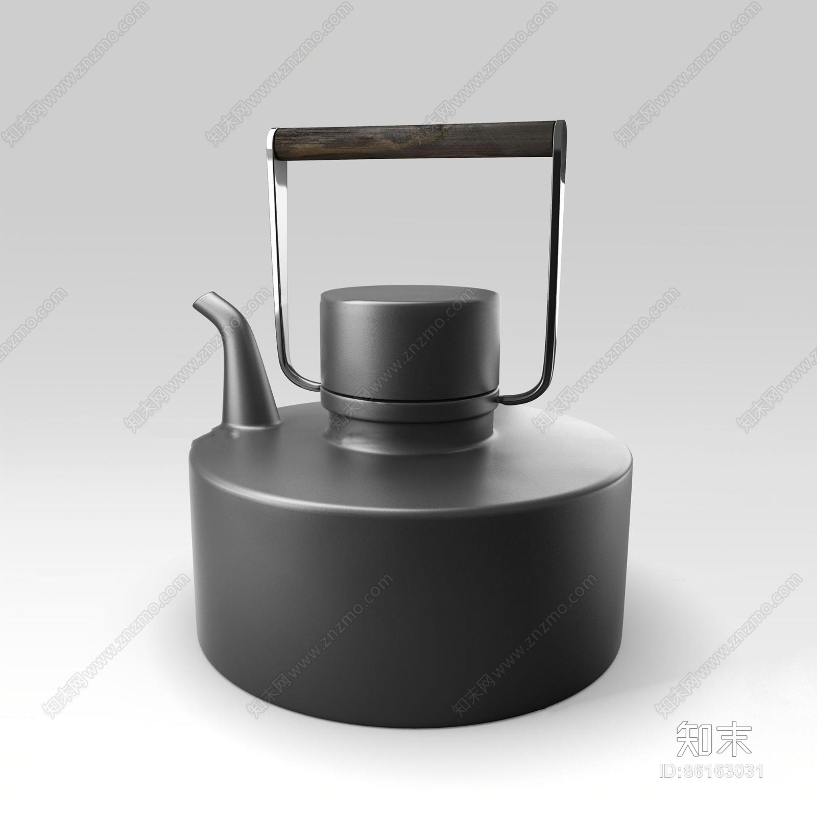 现代金属水壶3D模型下载【ID:86163031】