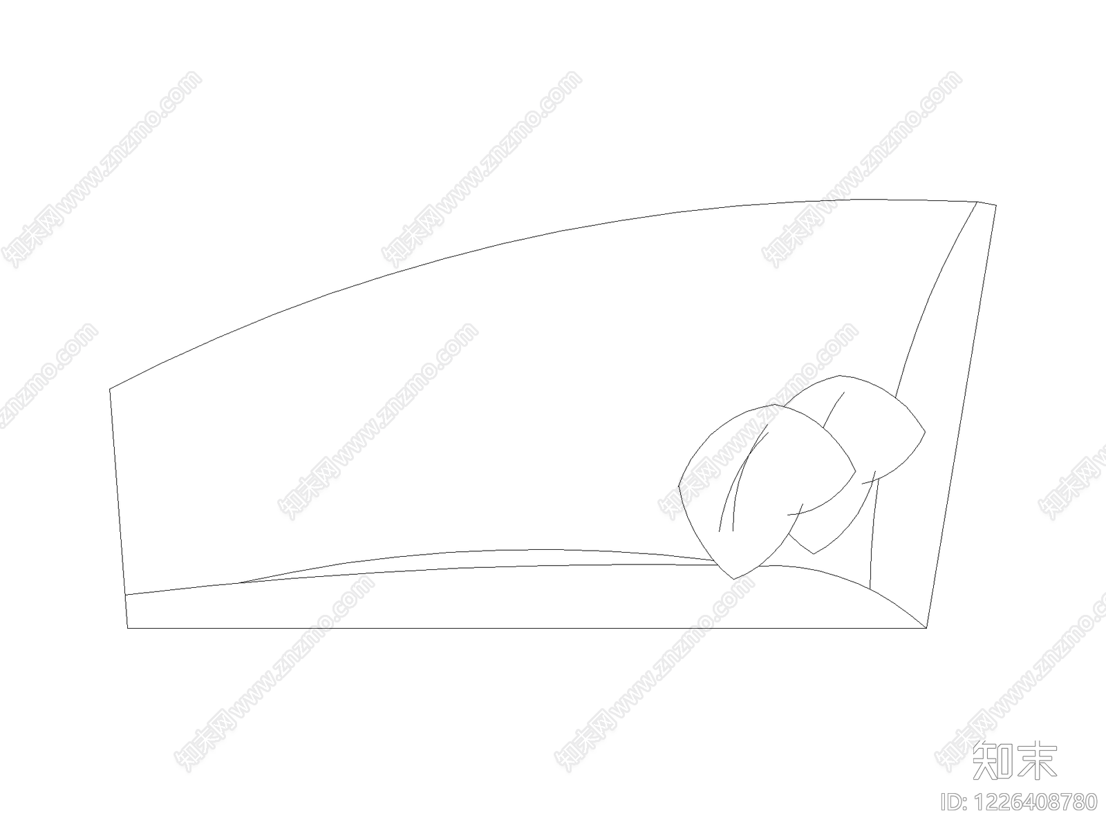 沙发cad施工图下载【ID:1226408780】